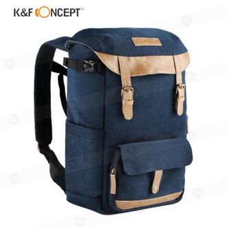 Mochila K&F Concept Multifuncional Camera Backpack (Azul)